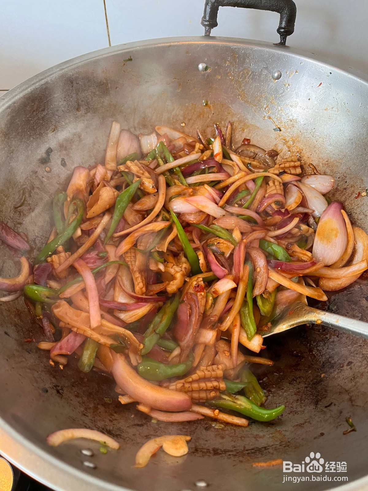 爆炒鱿鱼的做法