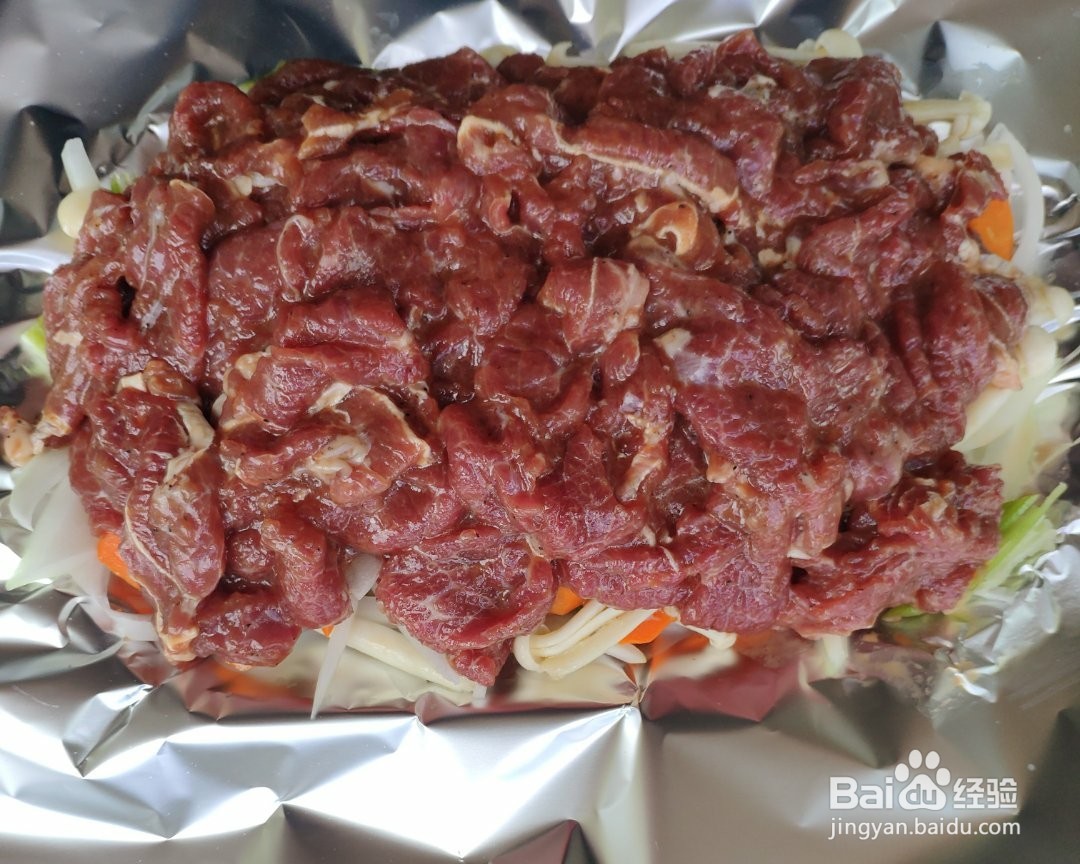 如何制作黑胡椒锡纸牛肉？