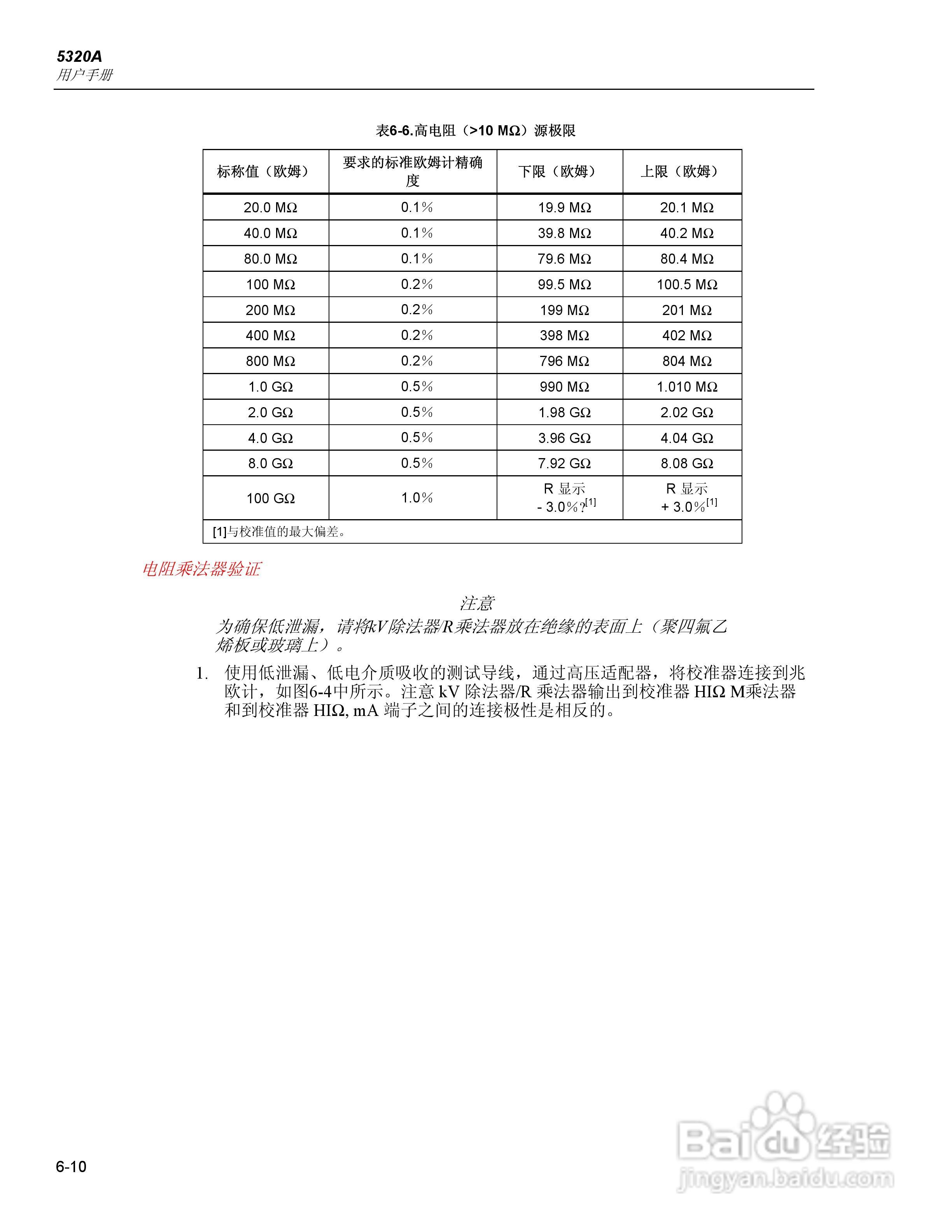 福禄克5320A 多功能电气安全校准器用户手册:[15]