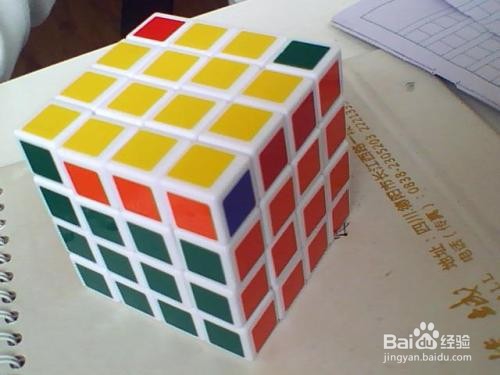 如何拼四阶魔方