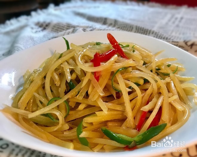 怎么做泡椒土豆丝