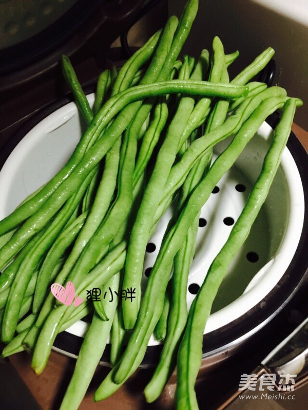 肉沫四季豆的做法