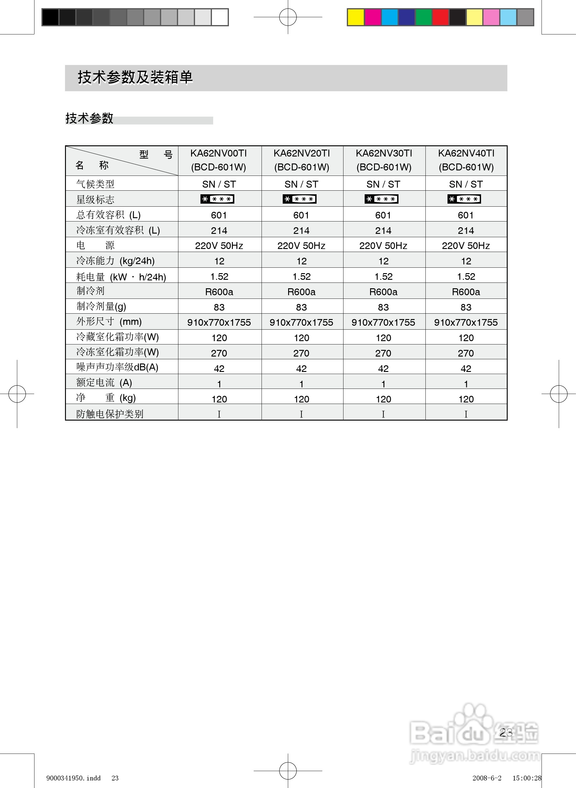 Siemens西门子KA62NV40TI冰箱说明书:[3]