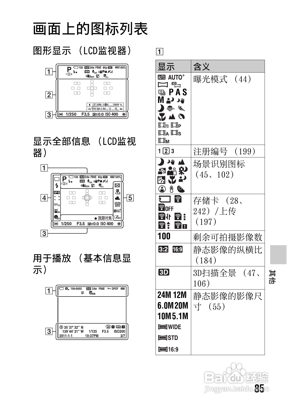 索尼a77说明书图片