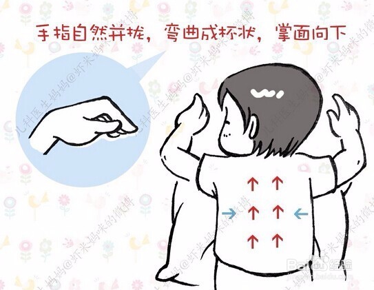 如何给小孩拍痰