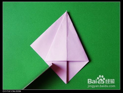 【折纸系类】百合花的折法