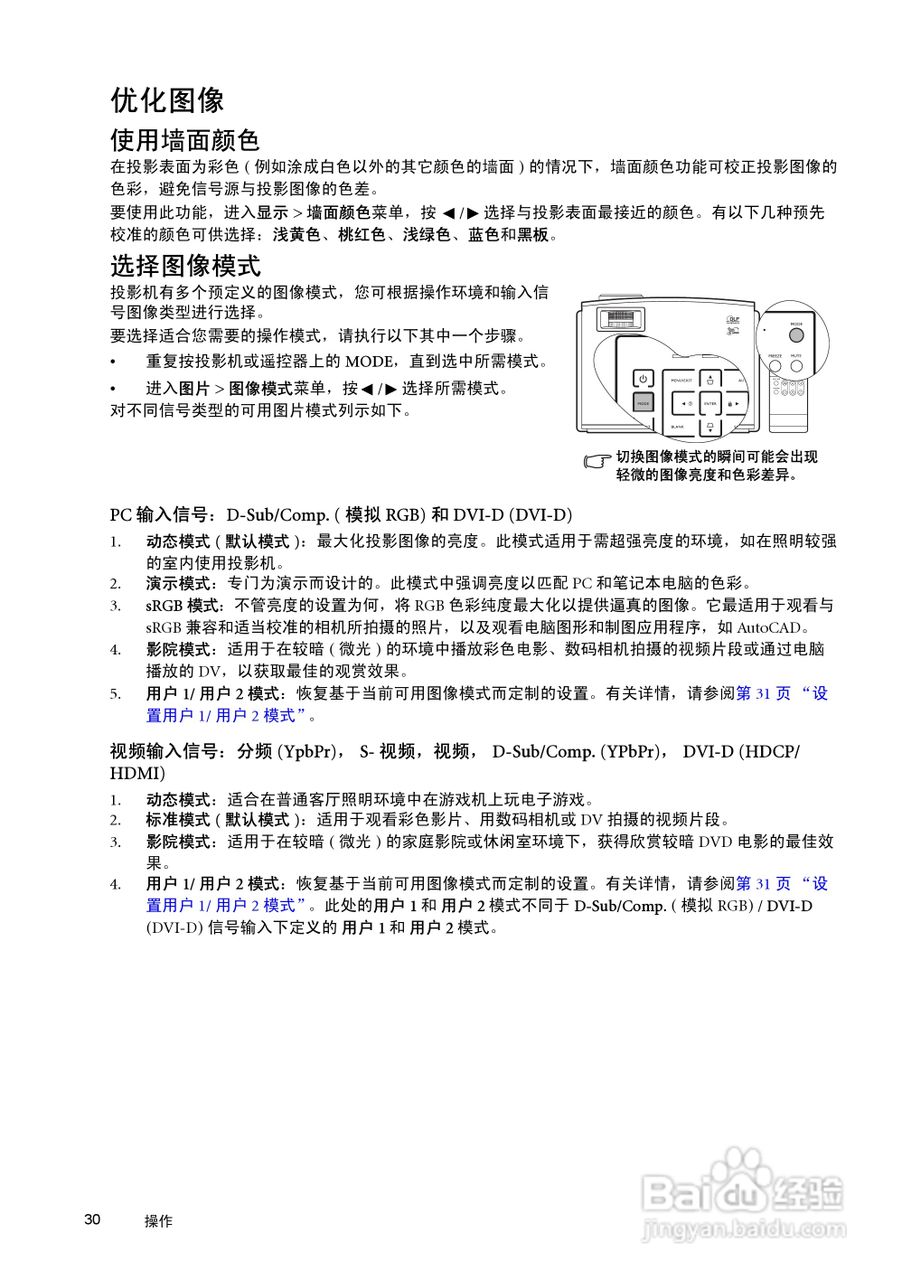 明基SP870投影机使用说明书:[3]
