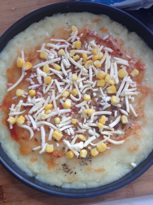 土豆泥饼底披萨