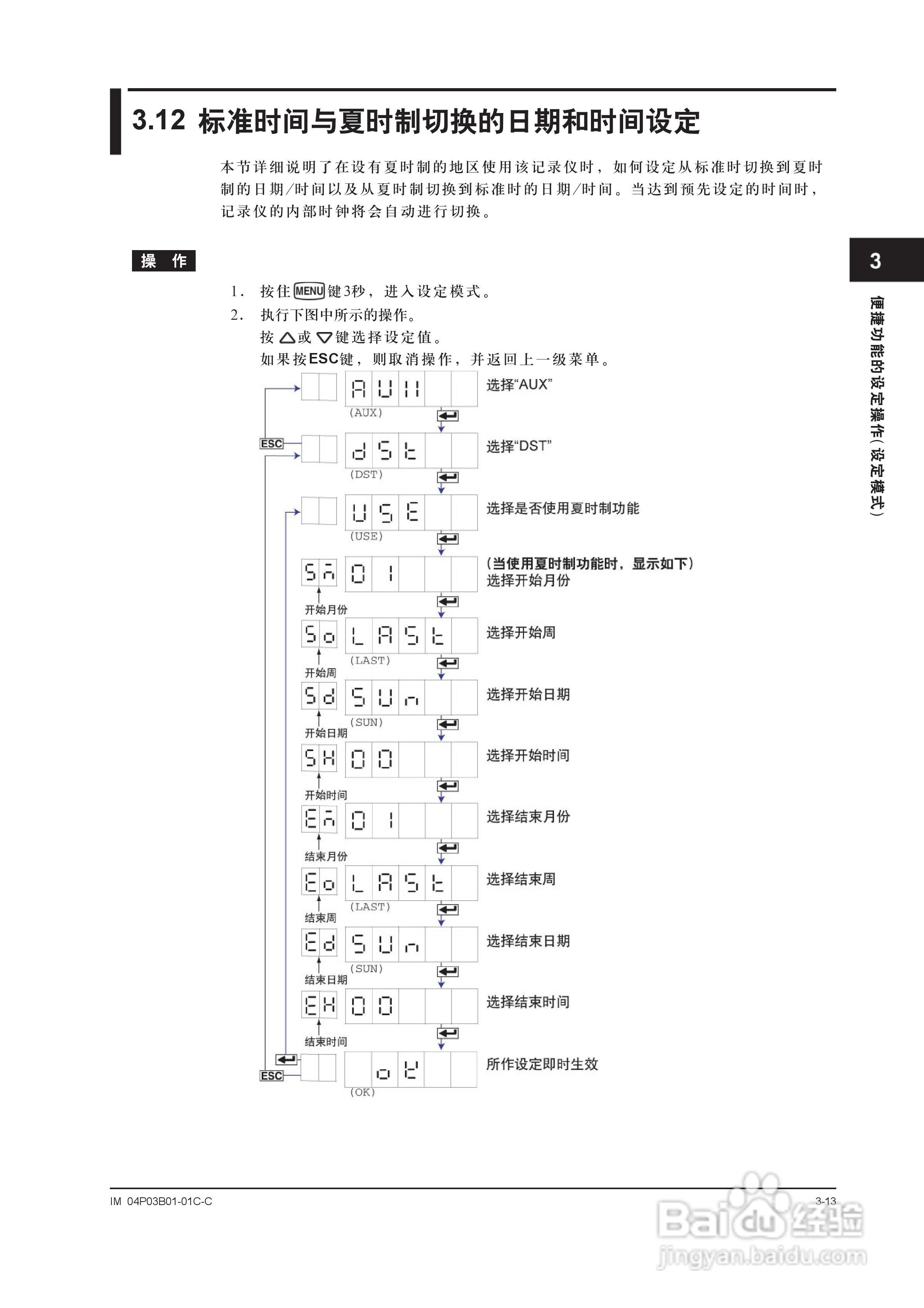 YOKOGAWA SR10001有纸记录仪使用说明书:[6]