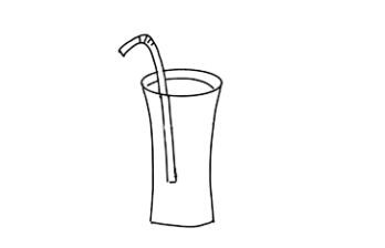 怎么画气泡水的简笔画