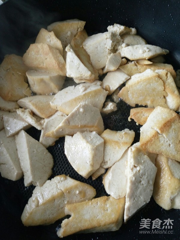 家常素豆腐的做法