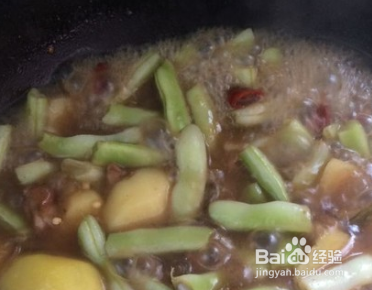 家常猪肉炖芸豆的做法