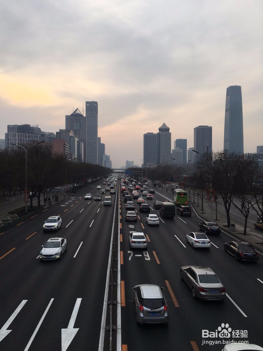 北方分冬天路上