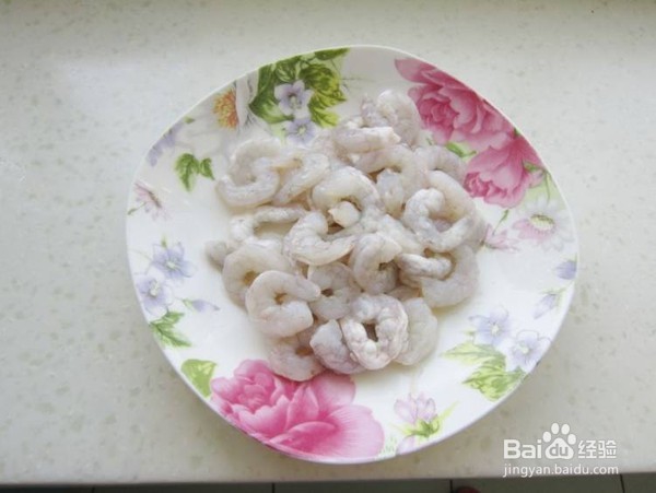 韭苔炒虾仁的做法