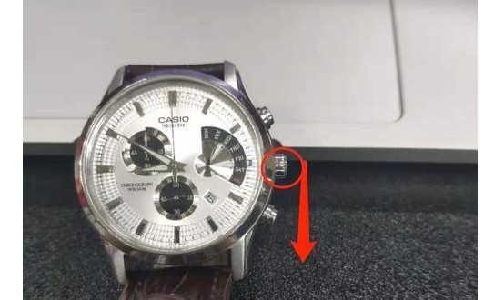 卡西欧G-SHOCK系列，型号GD-100,日期跟星期不一致怎么调