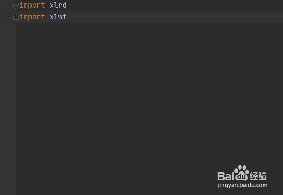 python操作excel