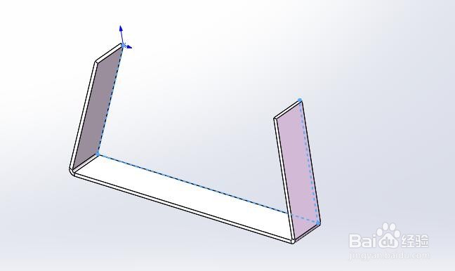 SW如何设置边线法兰的长度值