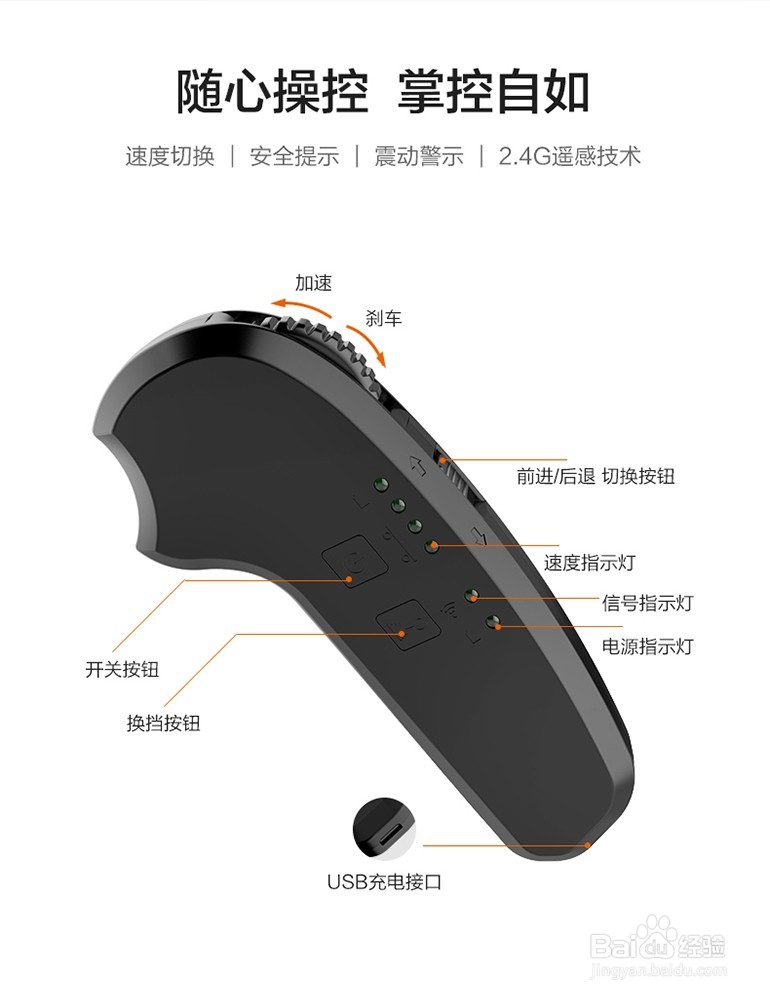 TOMOLOO探梦者功能和操作说明：三轮电动滑板车