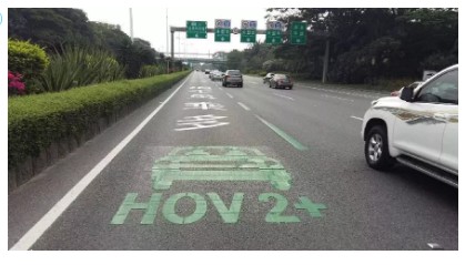 车道区分图解