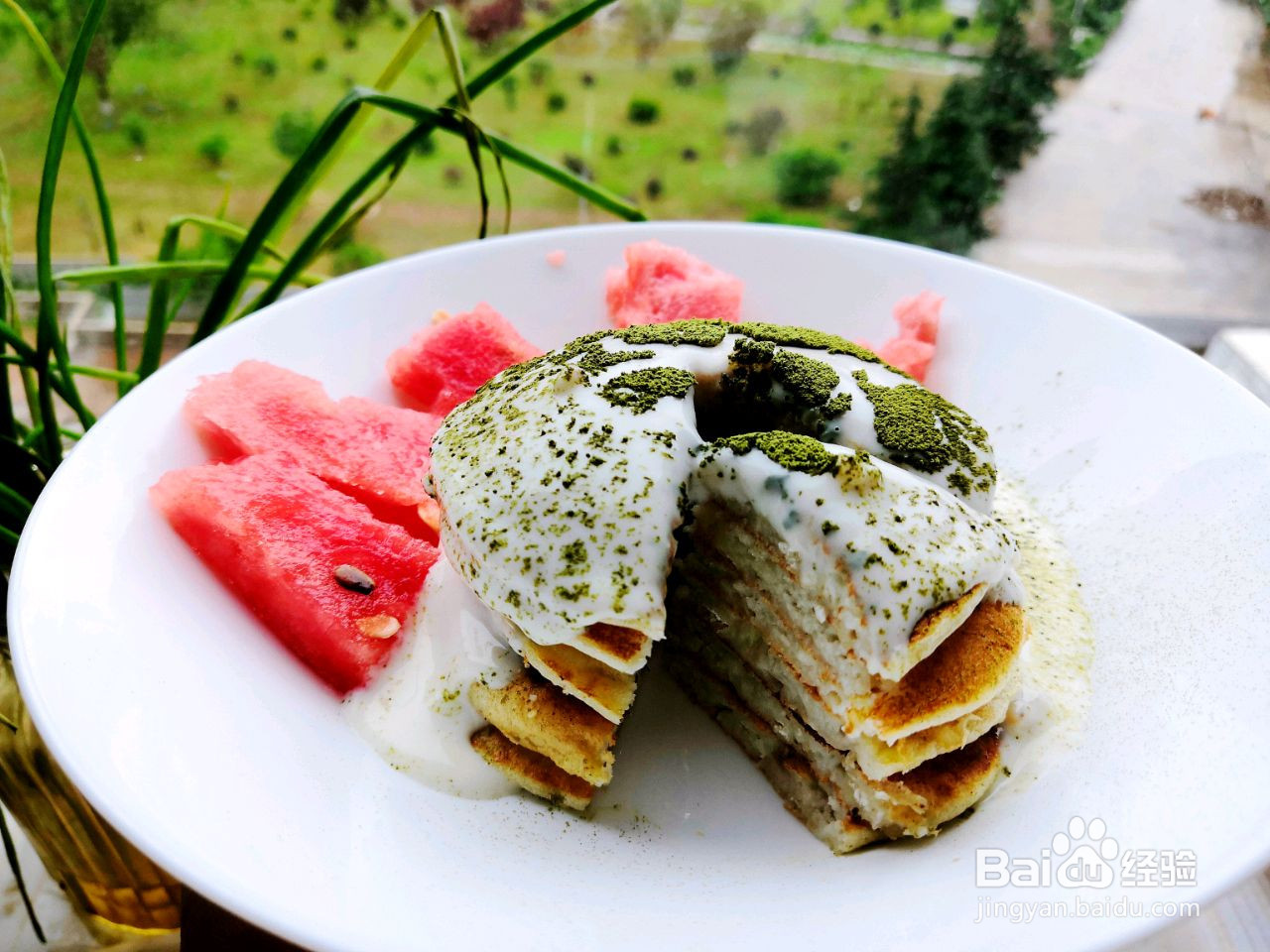 减脂无糖香蕉松饼的做法