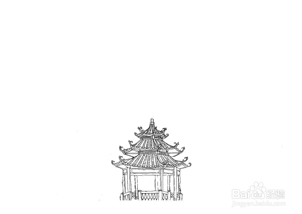 汕头小公园简笔画