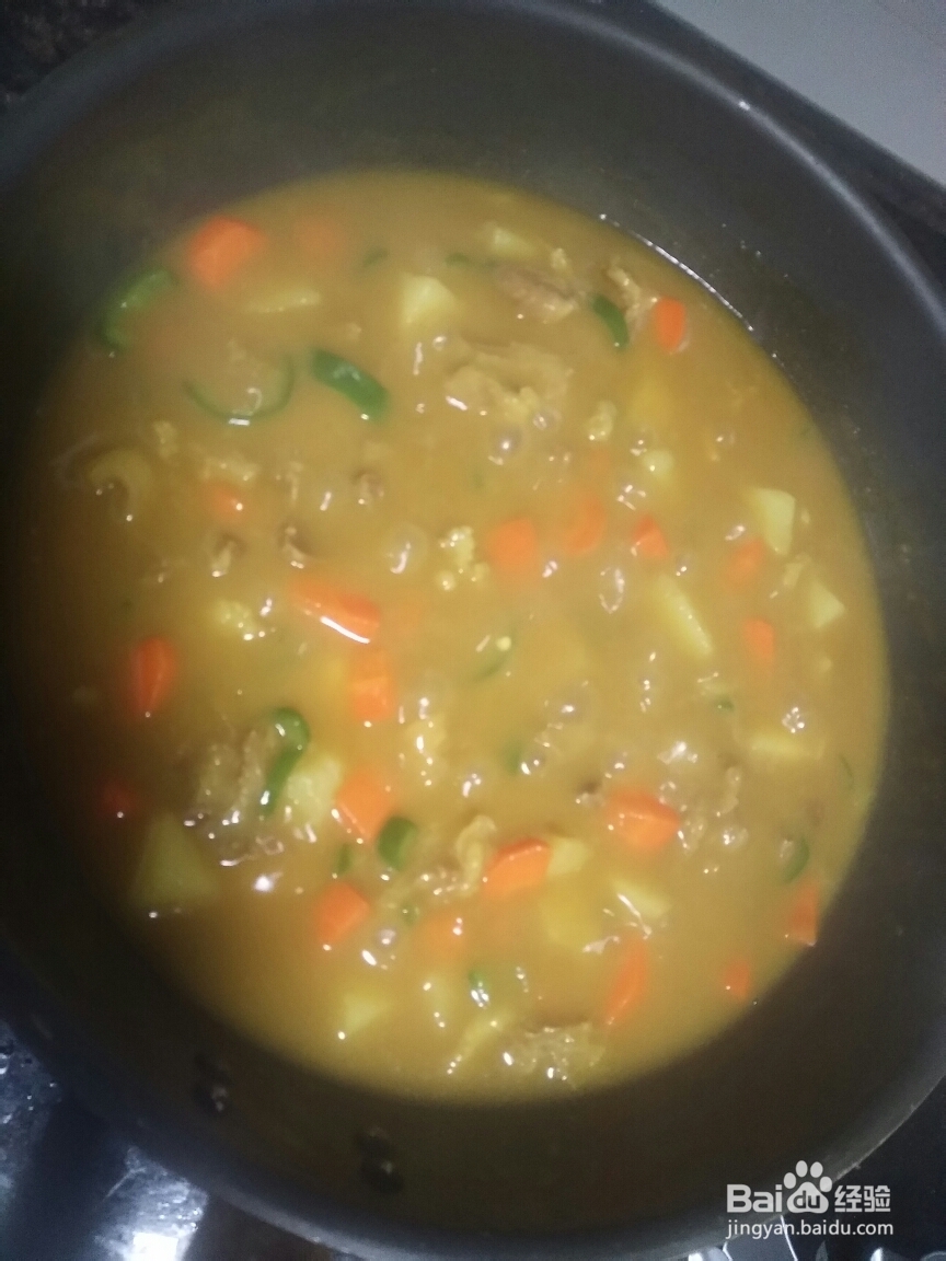 美食教学之土豆咖喱炖牛腩!