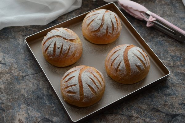 汤种法糖渍橙皮面包