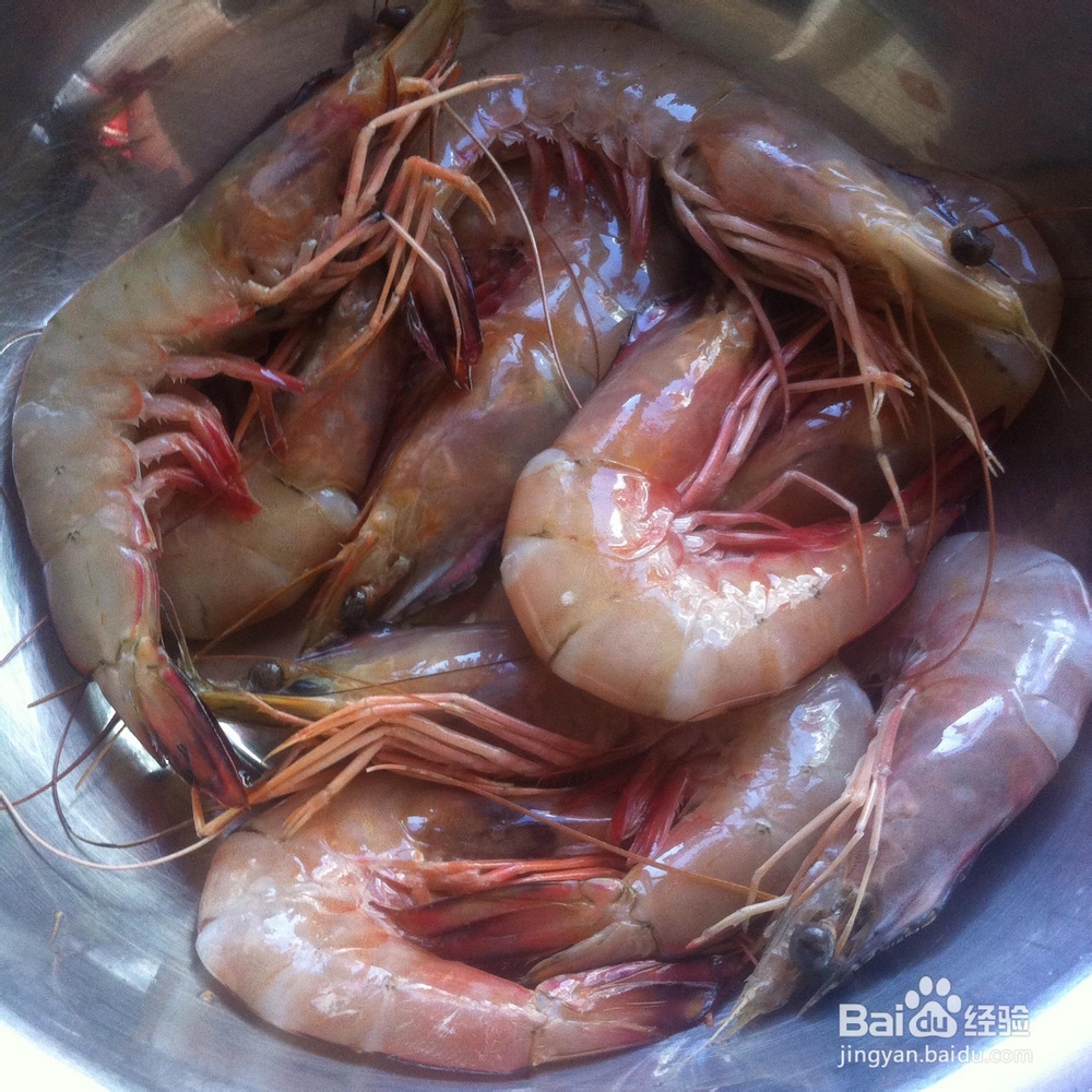 吃货美食-芝士焗酒渍海虾!