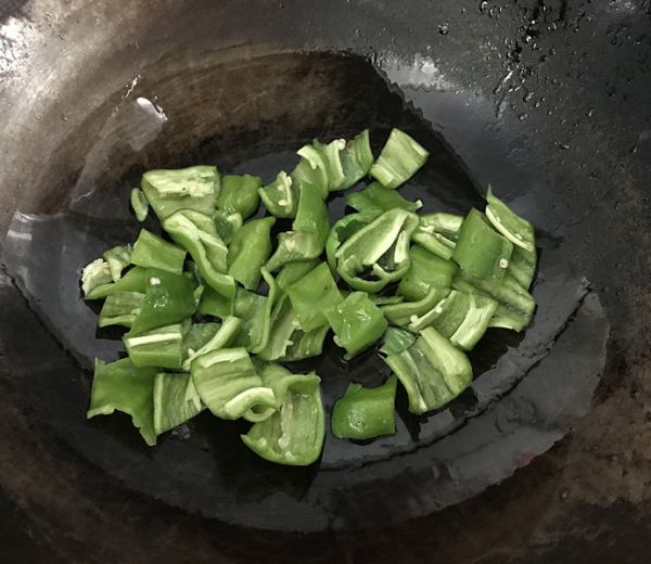 青椒爆炒扇贝肉