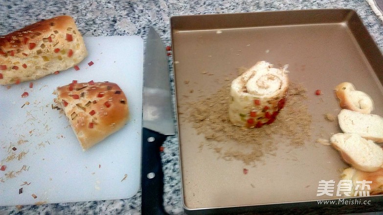 肉松面包的做法