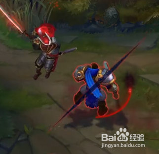 猩红之月亚索皮肤特效