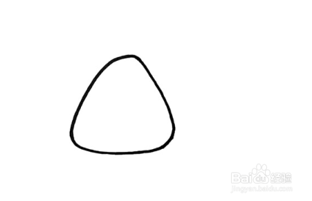 如何画粽子的简笔画