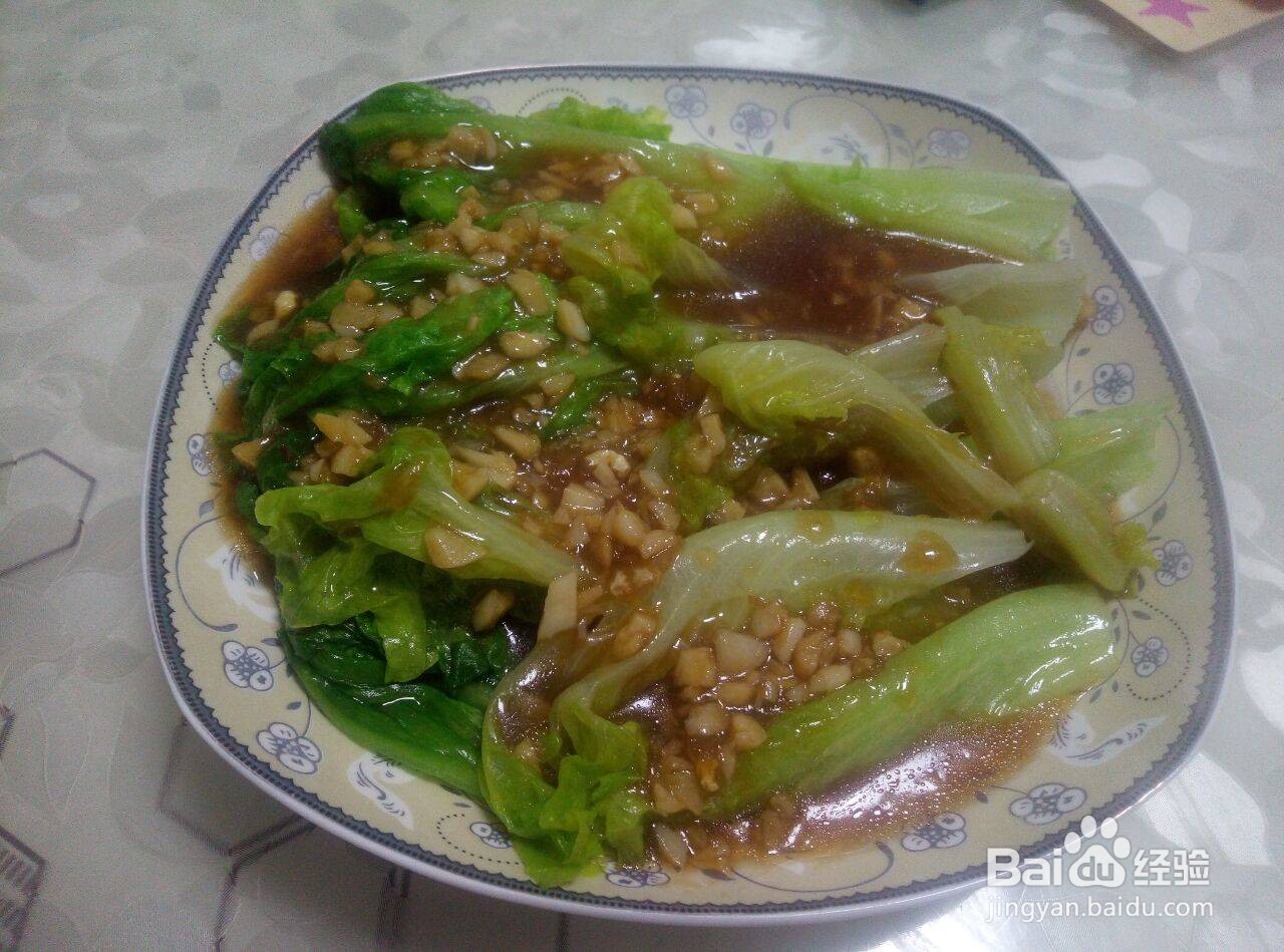 蚝油生菜怎么做好吃