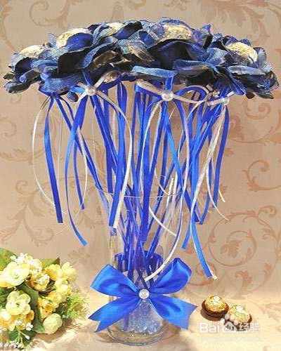 费列罗花束制作方法