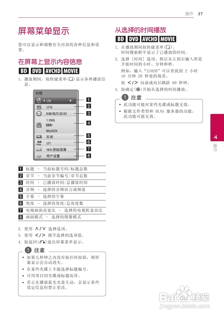 LG BD660蓝光播放器使用说明书:[2]