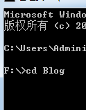 如何在cmd中进入文件夹内