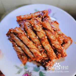 家庭版小辣条的做法
