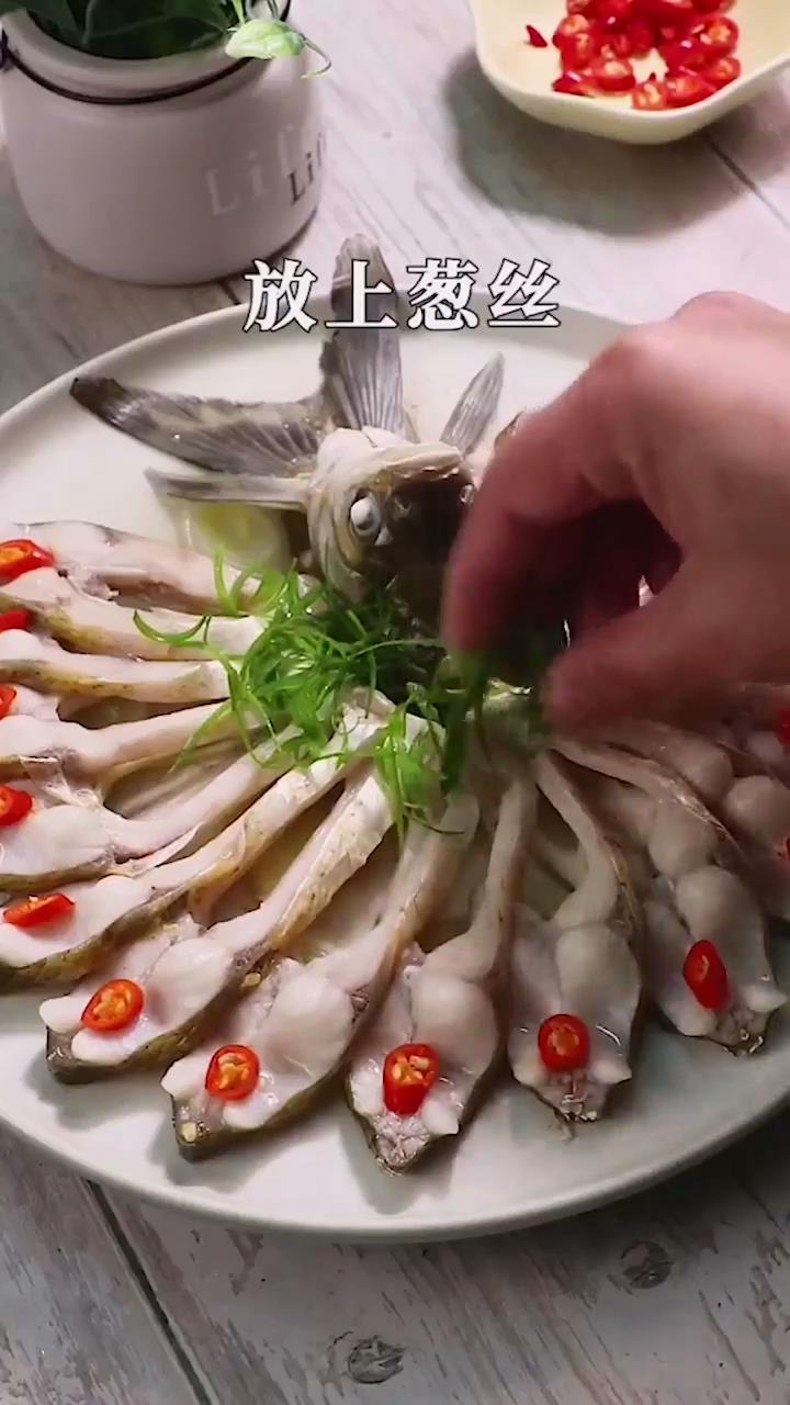 孔雀开屏鱼怎么做?