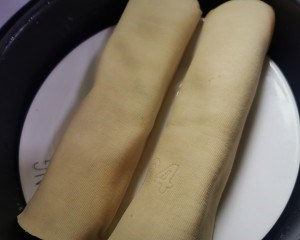 鸡胸肉豆皮卷