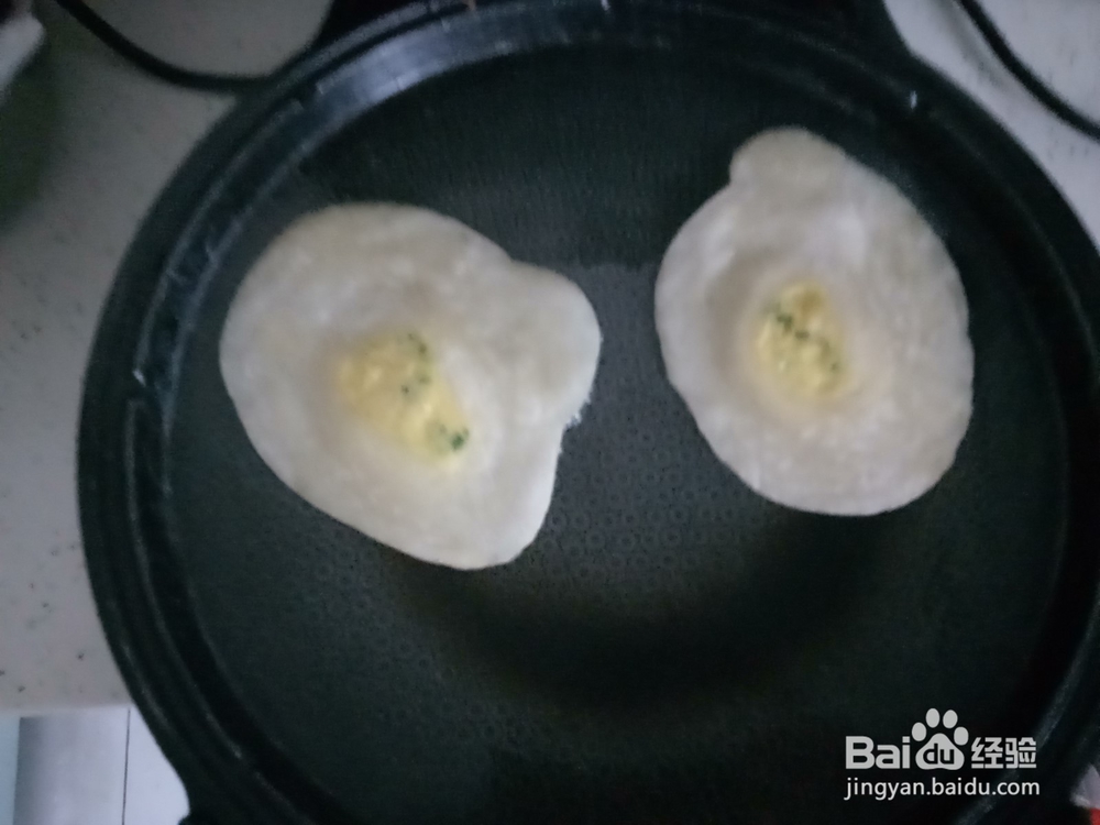 鸡蛋小发面饼