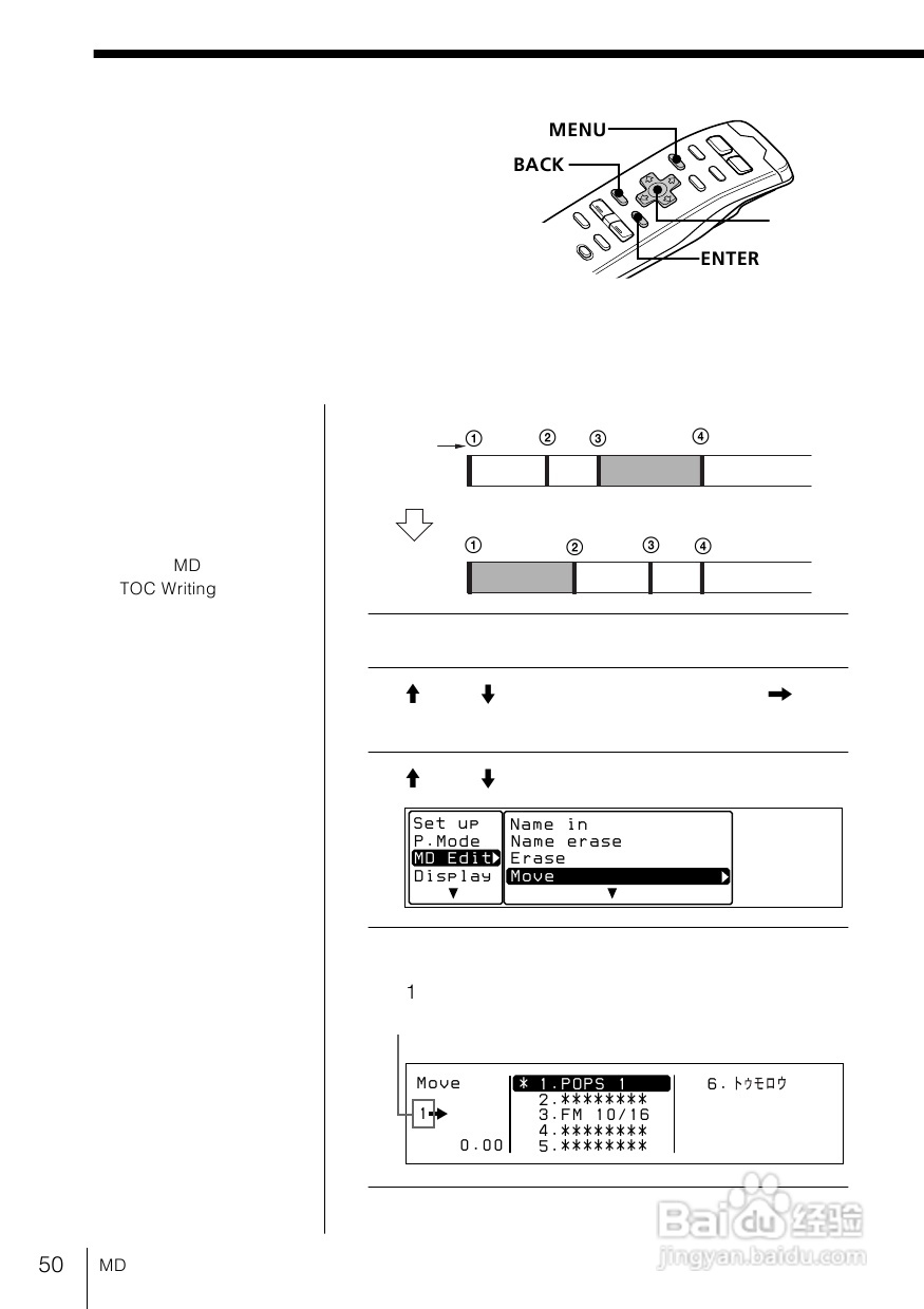 SONY WX-C100REC/WX-88REC汽车音响说明书:[3]