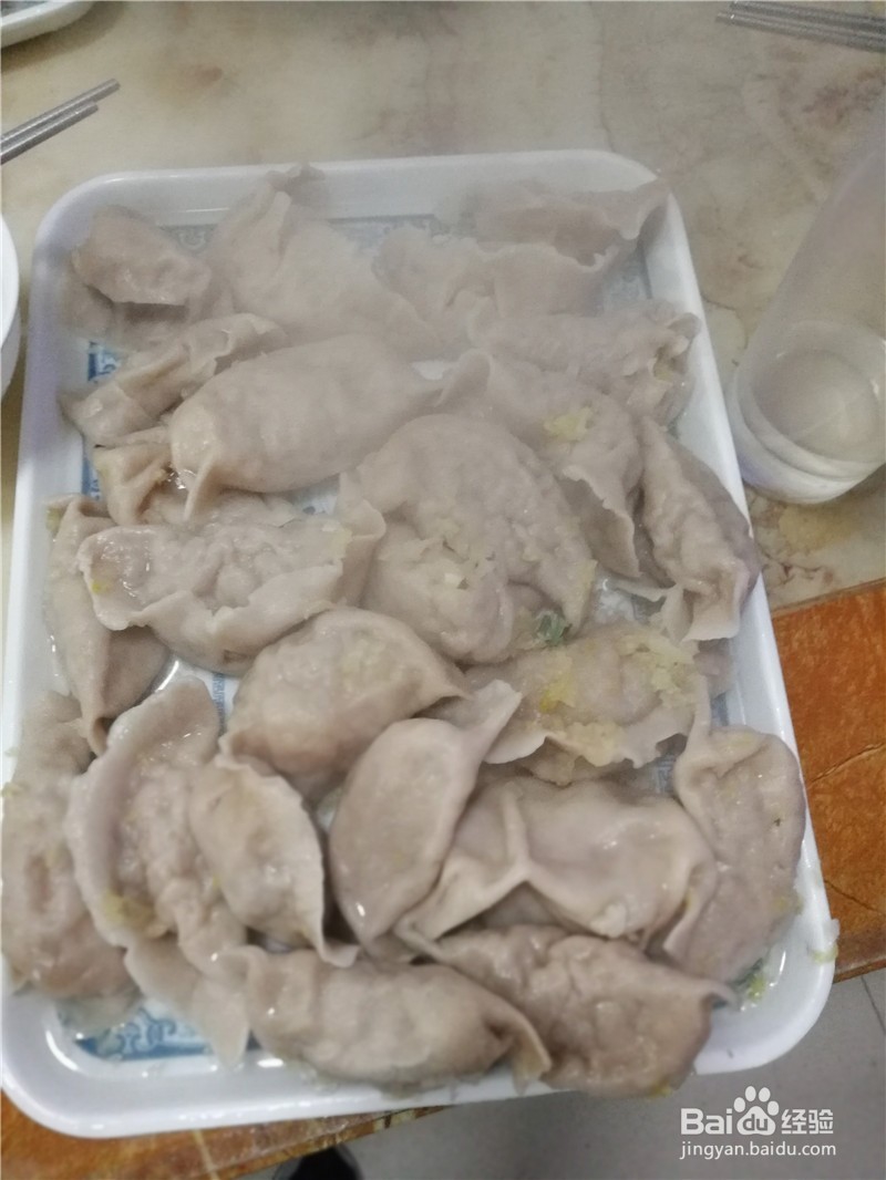 酸菜头道面煎饺