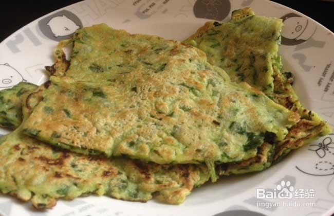 【宝宝辅食】菠菜鸡蛋饼