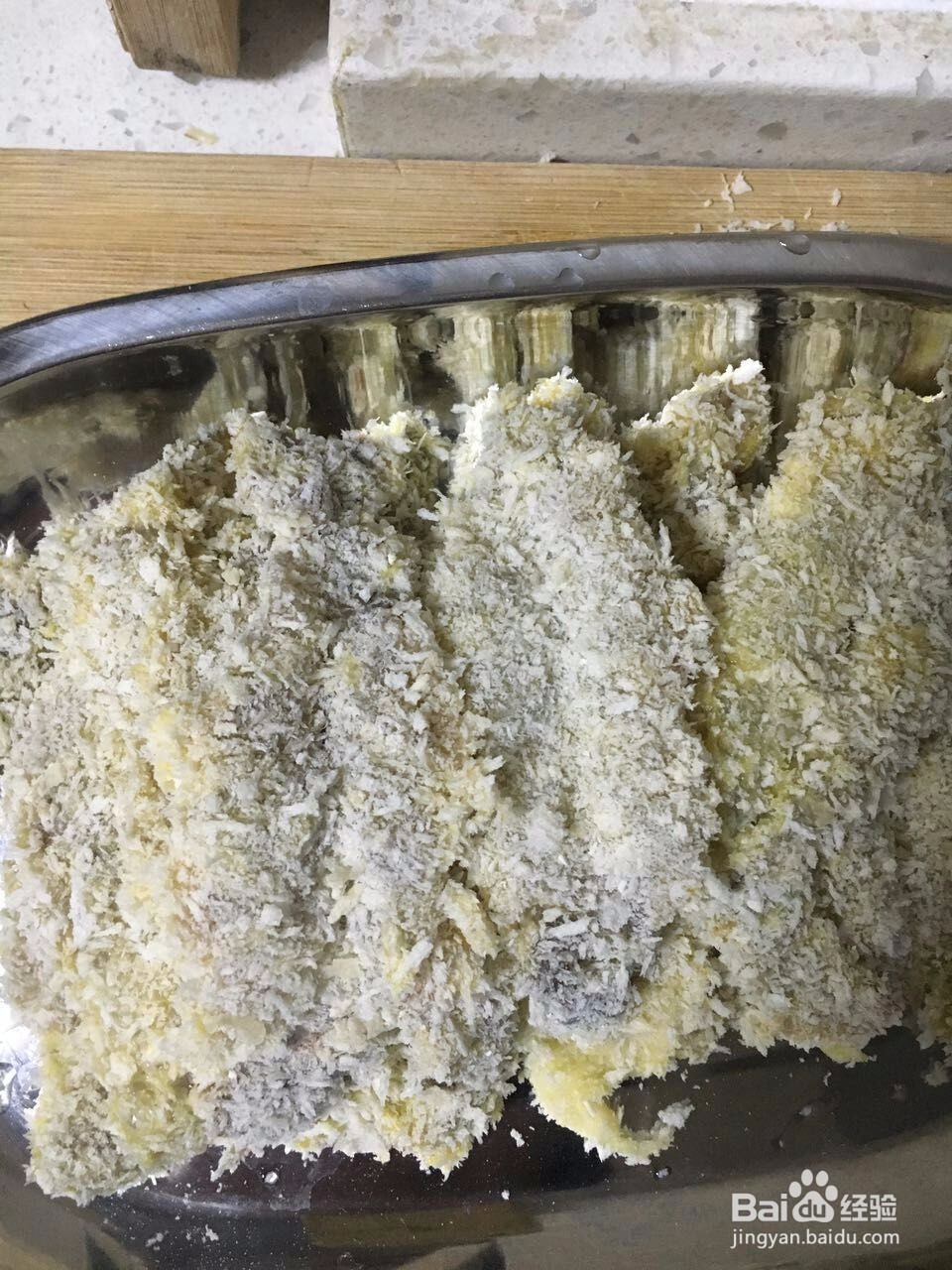 自己动手制作美食——炸虾排