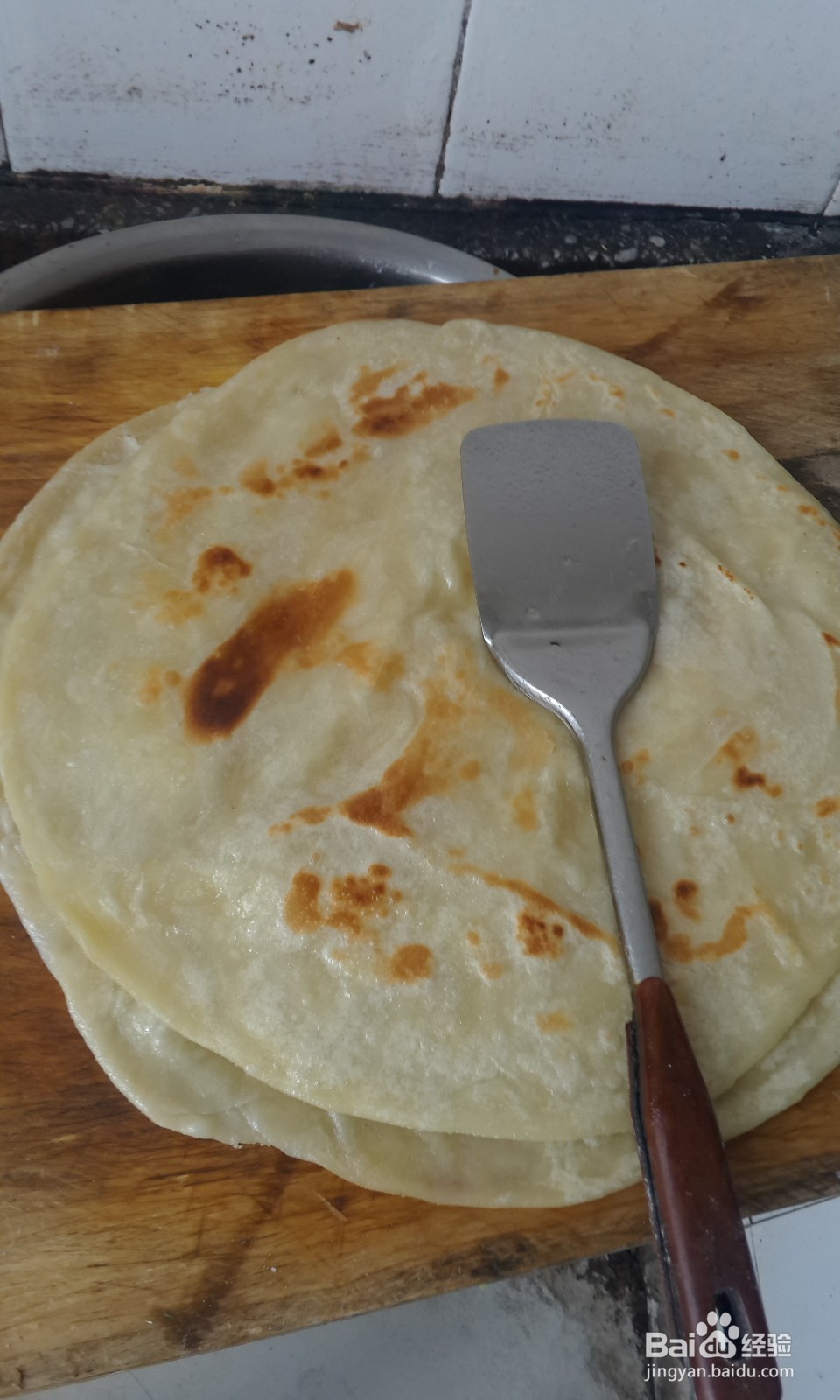 在家里自己烙饼