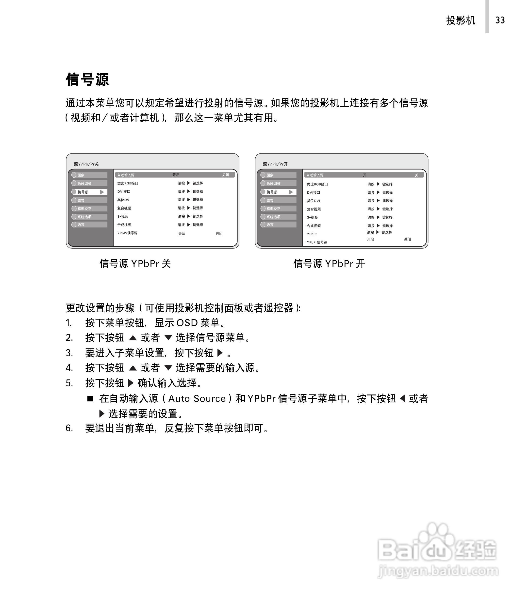 丽讯Vivitek D520P投影机说明书:[4]
