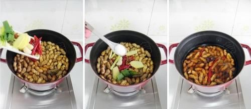 家常菜;自制盐水花生做法图解