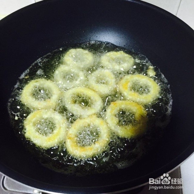 鱿鱼圈的制作流程