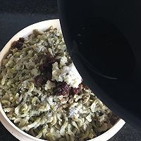 槐花麦饭的制作方法