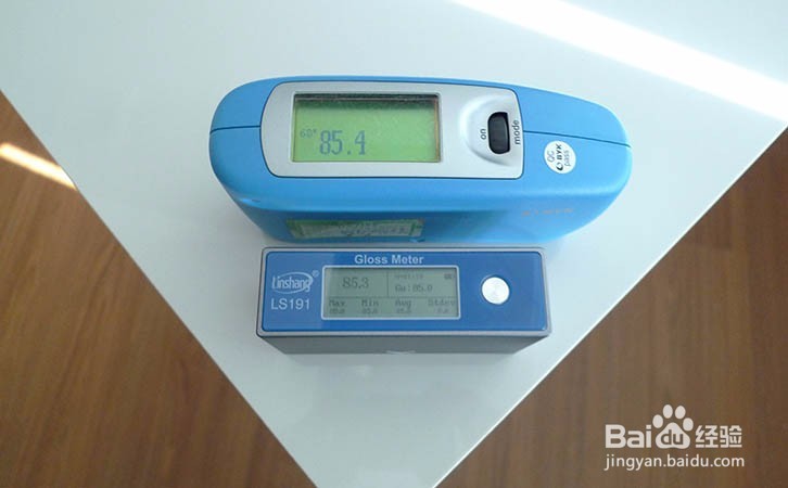 便携式光泽度计测量各种材料